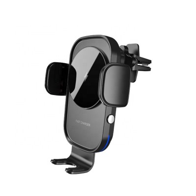 New Product 15W Cell Phone Mount Holder Quick Charging Car Mount Wireless Charger for iPhone for Samsung