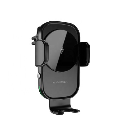 TYPE C 15W Max Qi Wireless Car Charger,Automatic Wireless Fast Charging Car Phone Holder,Mobile Phone Car Wireless Charger